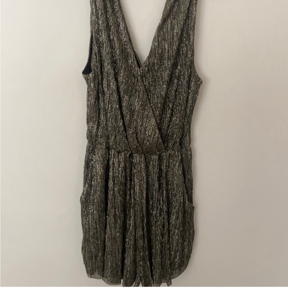 ba&sh Metallic Jumpsuit